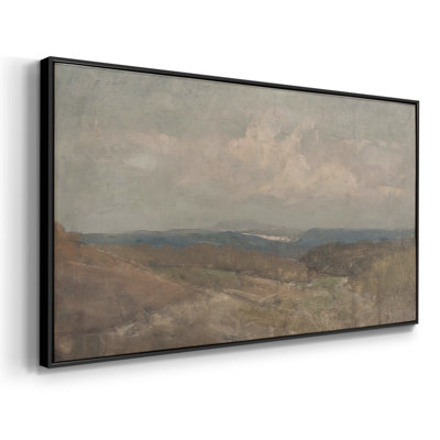 Paysage, série DC DC-XXV, toile tendue avec châssis, prête à être accrochée