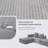 Modular Sectional Sofa Light Grey Couches 4 Seat Modular Foam Sectional Couches For Living Room With 1 Ottoman, Cloud Couch With Oversized Chaise-942863255