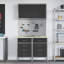 100cm W Steel Top Workbench