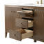 Ensemble de meuble-lavabo autoportant avec lavabo en marbre 60 po Lavallon-105275185-105275183