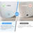 Smart Toilet With Bidet, One - Piece Design, Auto Open/Close Cover Using Radar Sensor, Automatic Flushing After Use, Heated Seat Adjustable Temperature For A Cozy Experience, Bubble Wash And Warm