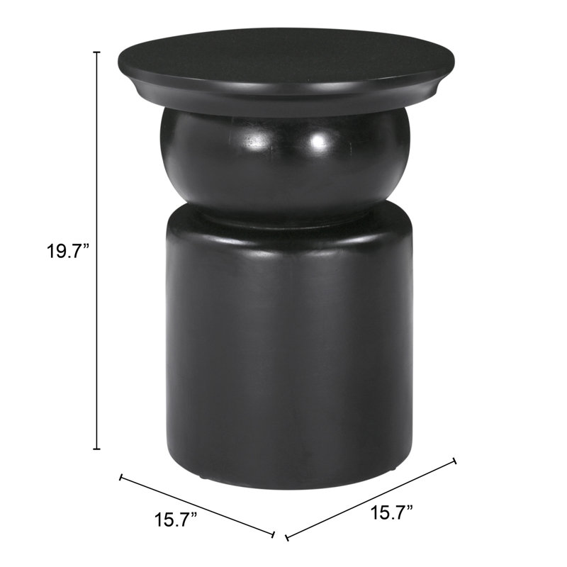Shondell Solid Wood End Table