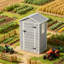 Plastic Outdoor Garden Storage Shed-1935053538