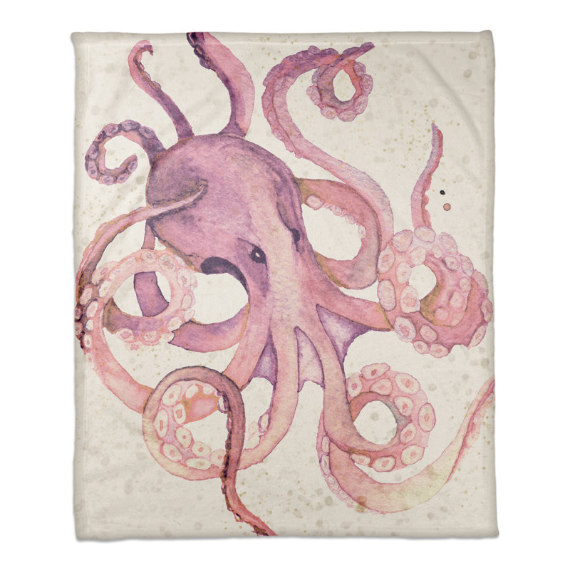 Hand Woven Throw Blanket, Pink