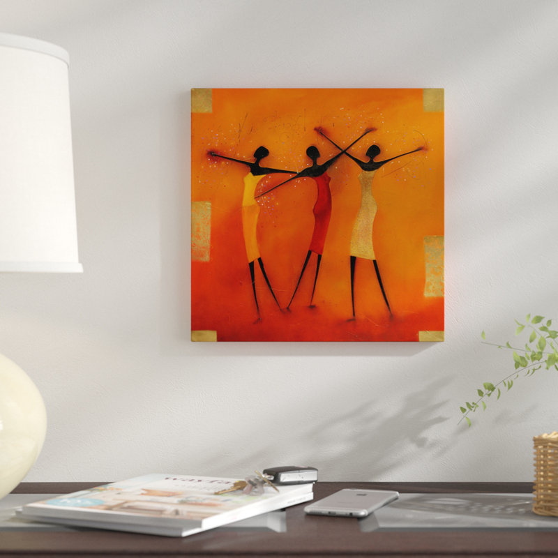 « sensation free i », impression sur toile, H 48 po x l 48 po x P 1,5 po, Pas de tapis, Toile tendue