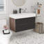 Meuble-lavabo flottant mural 36 po-510214715