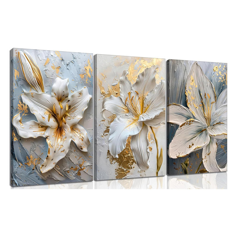 3 Piece Wrapped Canvas Print