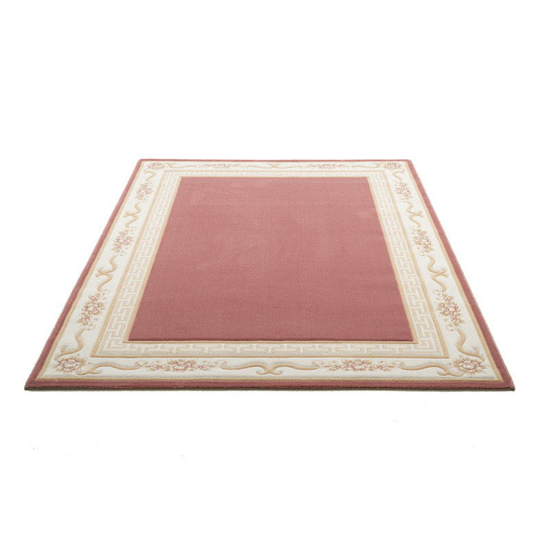 Pelinia Wool Area Rug, Pink/Red, Rectangle 240 x 340 cm