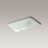 Ladena Vitreous China Rectangular Undermount Bathroom Sink-118590016