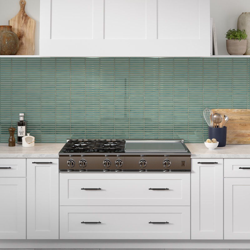Souvenir Sintra 12 In. X 12 In. Glossy Porcelain Wall Tile (.91 Sq. Ft./pc), Lagos