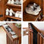 Armoire de rangement à chaussures à double porte grande capacité