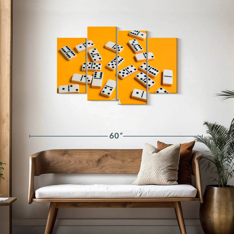 Senne Messy Dominoes, H 27 po x l 43 po