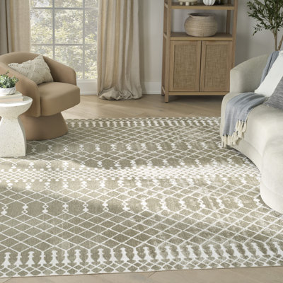 Tapis sauge bohème Dakota Fields Burlison