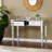 Mirrored 2-Drawer Console Table