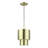 Zolana 1 Light Antique Brass Mini Pendant-592343920-592343926