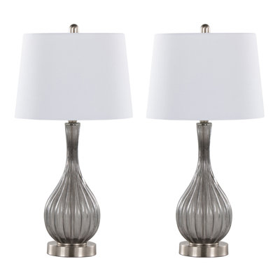 Contemporary Glass Table Lamp