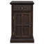 Table de bout Vintage Livingroom avec port et porte-gobelet