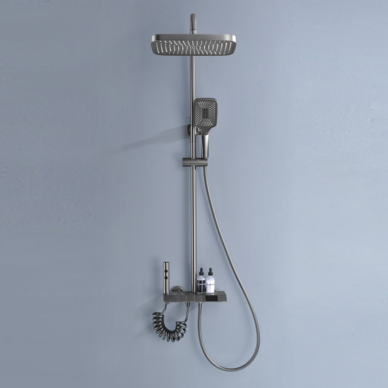 Système de douche complet thermostatique avec affichage de la température Lefton SST2202-2
