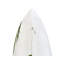 Indoor / Outdoor Green, White Square Throw Cushion