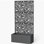 Trellis Planter,Efficient Drainage Planter Box,Spacious Metal Planter Box