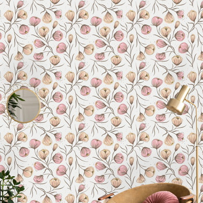 Rouleau de papier peint adhésif Tig