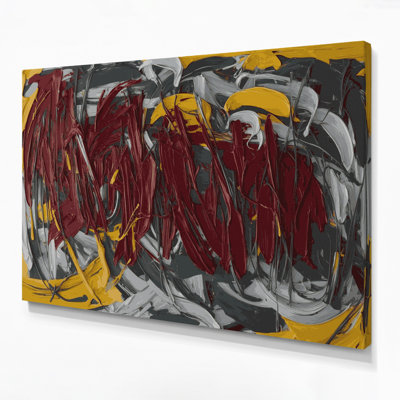 Neo Expressionism 15 Brown Canvas Wall Art