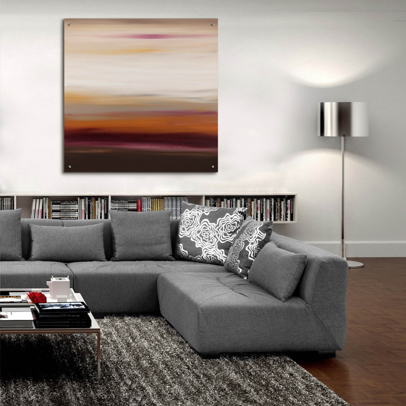 "Sunset 43" par Hilary Winfield, H 36 po x l 36 po x P 0,2 po