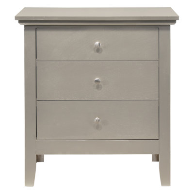 Chic Champagne Nightstand
