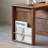 Solid wood telescoping TV cabinet