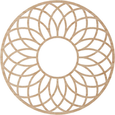 Médaillon de plafond en bois ajouré Cannes