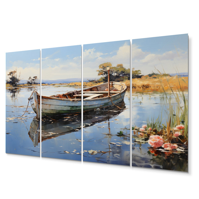 «Danemark Quiet Waters», ensemble d'art mural en métal Danemark
