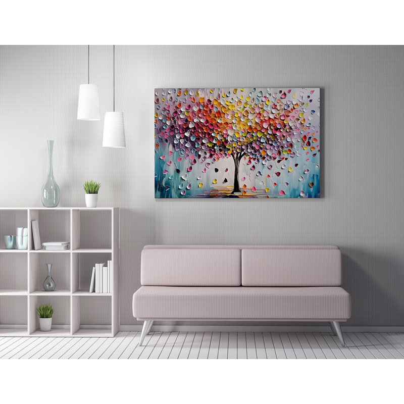 Superbe peinture décorative sur toile, 27,6 po x 39,4 po | 50% coton / 50% polyester, impression numérique sur toile | Cadre en bois robuste de 0,8 po x 0,8 po, parfait pour la décoration de salon ou de bureau, art mural accrocheur