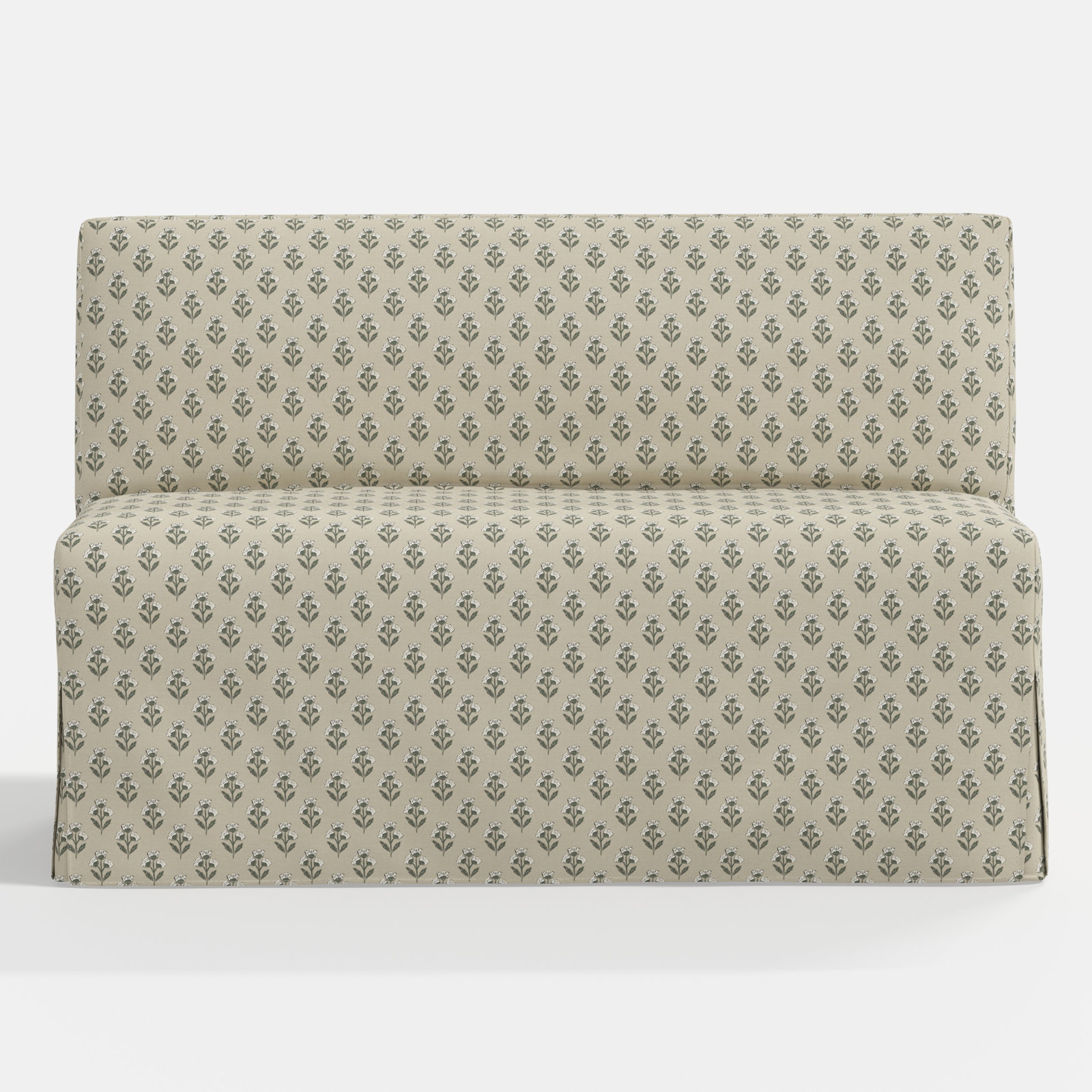 Stoffer Home x Cloth & Co. Lindy Upholstered Bench, Francie Sage