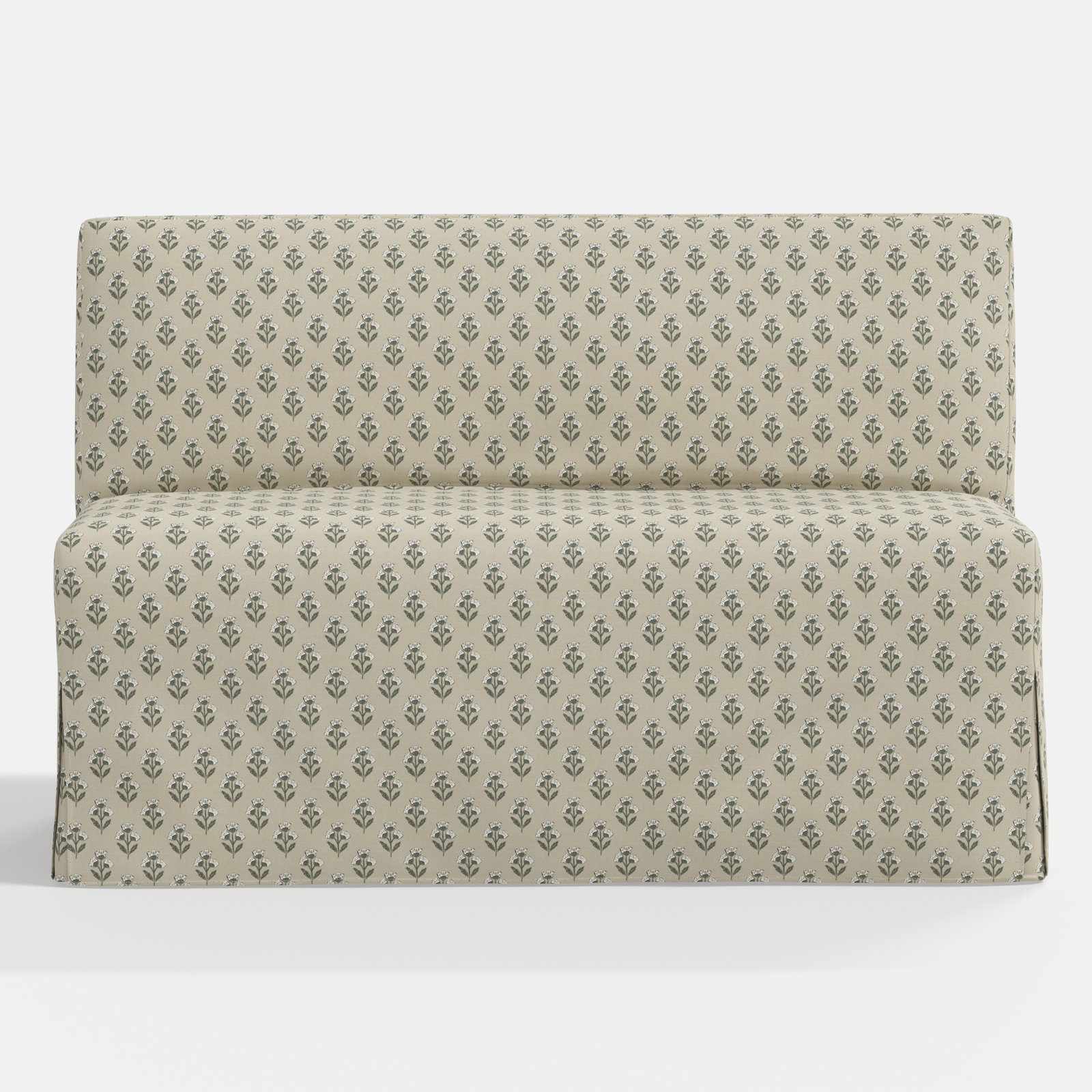 Stoffer Home x Cloth and Co. Lindy Upholstered Bench, Francie Sage
