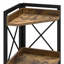 4-Tier Corner Shelf With Cabinet,179cm H×34cm W-989315268