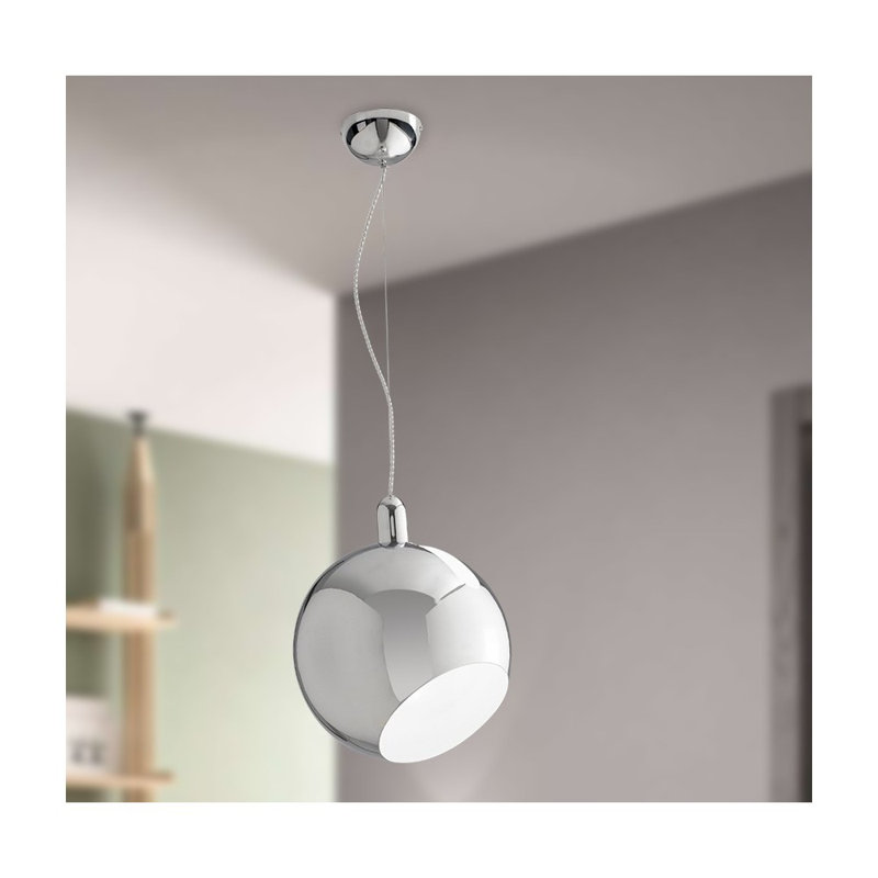 Desrosiers 1 - Light Chrome Single Pendant
