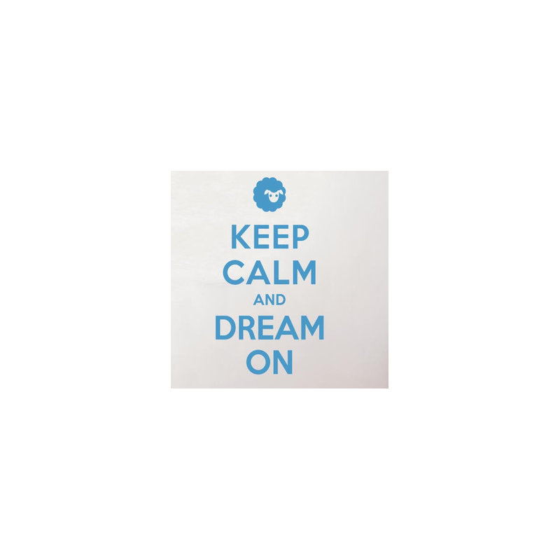 Wall Decal, Light Blue, Large