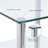 Ernestene Glass Top End Table