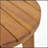 Outdoor Wood Side Table-694136121