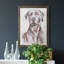 «Sitting Dog I», peinture sur toile encadrée-261148103-261148096