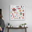 Reproduction d’art sur toile, "Christmas chalet IV" par Victoria Borges-1233429028-1233429029