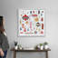 Reproduction d’art sur toile, "Christmas chalet IV" par Victoria Borges-1233429029-1233429028
