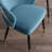Modern Dining Chairs With Velvet Upholstery Blue-339202356-349342171