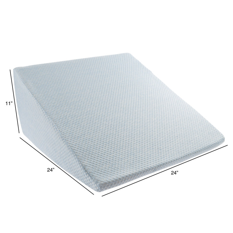 Oreiller extra-large Lavish Home, bleu