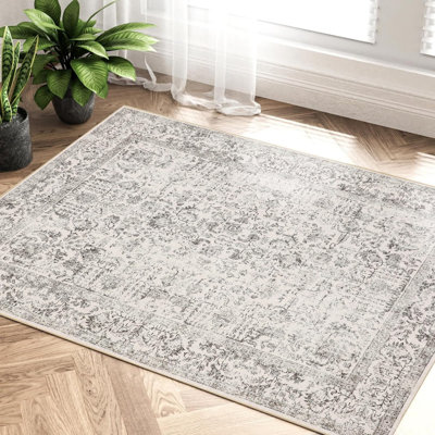 Tapis d'entrée gris 2X3