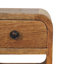 Gelsomina 20cm W Solid Wood Bedside Table-1710887961