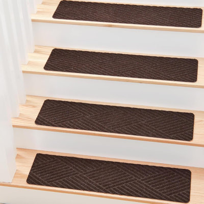 Non Slip Carpet Stair Treads Non Skid Safety Rug Slip Resistant Indoor Runner For Kids Elders And Pets With Reusable Adhesive