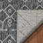 Geometric Synthetic Flatweave Indoor / Outdoor Area Rug-53404146