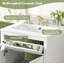 Meuble-lavabo compact 24 po avec lavabo intégré - 2 portes, 1 tiroir basculant, pour les petites salles de bain et salles d'eau-120724634