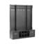 Hall Tree 58.8" Wide With Bench And Shoe Storage-1466455439